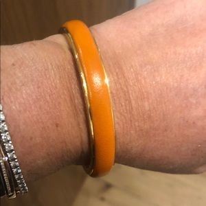 Gold and Orange Bracelet